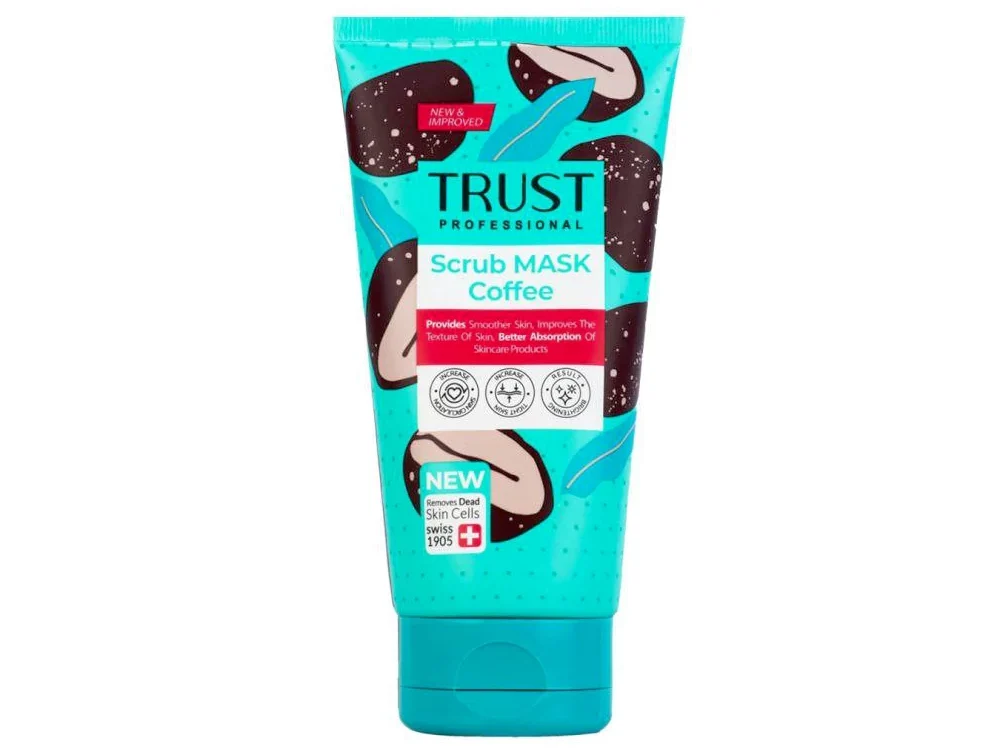 ماسک اسکراب قهوه تراست trust